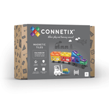 Connetix Magnetic Tiles : Rainbow Transport Pack 50 pc