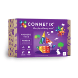 Connetix Magnetic Tiles : Rainbow Starter Pack 60 pc