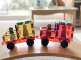 Connetix Magnetic Tiles : Rainbow Motion Pack 24 pc