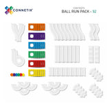 Connetix Magnetic Tiles : Rainbow Ball Run Pack 92 pc