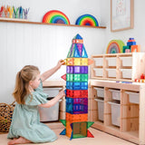 Connetix Magnetic Tiles : Rainbow Creative Pack 102 pc