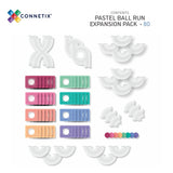 (PRE-ORDER) Connetix : Pastel Ball Run Expansion Pack 80 pc (ALL PRE-ORDERS ARE A FINAL SALE)