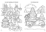 Merry & Bright! Christmas Coloring & Activity with Crayons