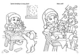 Merry & Bright! Christmas Coloring & Activity with Crayons