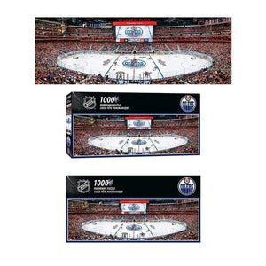 MasterPieces : Edmonton Oilers Rogers Place 1000 Piece Panoramic Puzzle