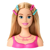 Barbie Doll Styling Head, Blond Hair With 20 Colorful Accessories