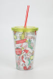 The Grinch - Acrylic 16 OZ Tumbler with Straw