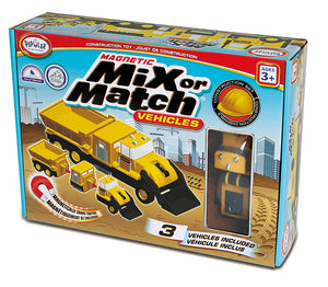 Popular Playthings : Magnetic Mix or Match Vehicles - Construction