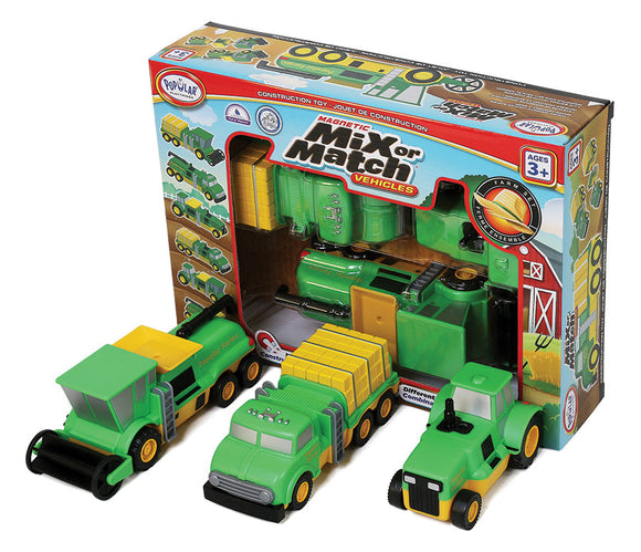 Popular Playthings : Magnetic Mix or Match Vehicles - Farm