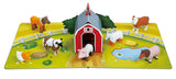 Popular Playthings : MINI Magnetic Mix or Match Deluxe Farm - 7  Animals With Pop-Up Play Mat