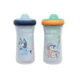 The First Years : Bluey Insulated Sippy Cup, 9 Oz – 2 Pack