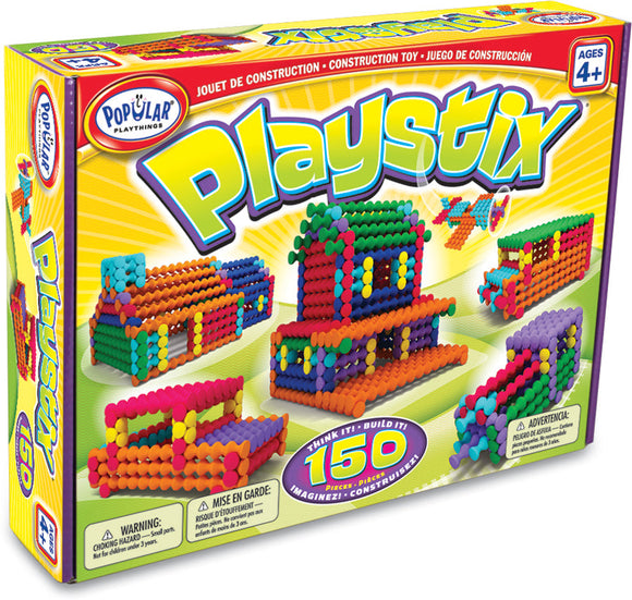 Popular Playthings : Playstix - 150 Pieces