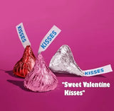 Bulk Hershey Valentine's Day Kisses - Red, Pink, Silver - Sold by The Ounce