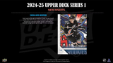 2024-25 Upper Deck Series 1 NHL Hockey Cards (Starter Kit)