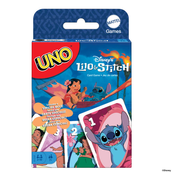 UNO Disney's Lilo And Stitch Card Game For Kids & Family