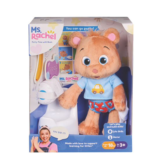 (PRE-ORDER) Ms. Rachel Rachel Bean Potty Playset [ALL PRE-ORDERS ARE FINAL]