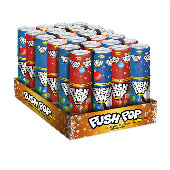 Topps Push Pop Christmas (Assorted Flavours)