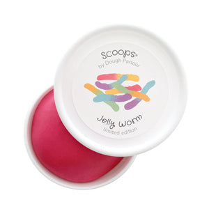 The Dough Parlour : LIMITED EDITION Scoops Jelly Worm - Fall Scented Dough (Comes in Fall Favor Box)