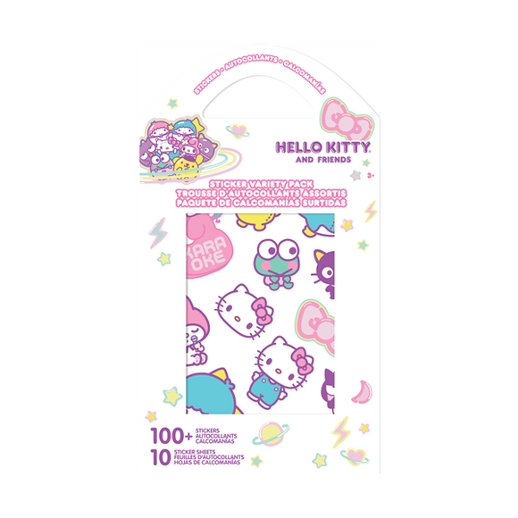 Hello Kitty and Friends Sticker Variety Pack - 100+ Stickers – Colossal ...