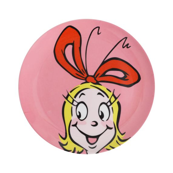 Dr Seuss The Grinch - Cindy Lou Who 8” Melamine Plate