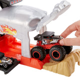 Hot Wheels Monster Truck Pit & Launch Playset with bonus car: BONE SHAKER