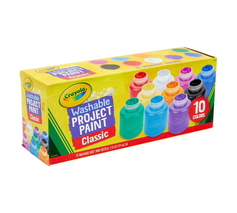 Crayola Washable Kids Paint Set, 10ct.