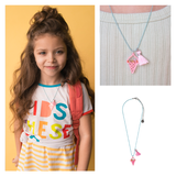 Calico Sun Charlie Necklace - Ice Cream