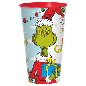 Grinch Plastic Collectible Cup 32 oz