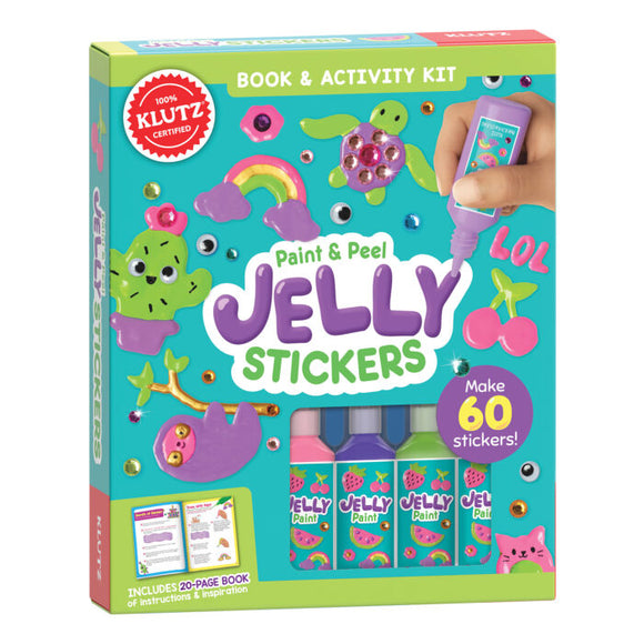 Klutz : Paint And Peel Jelly Stickers