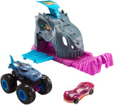 Hot Wheels Monster Truck Pit & Launch Playset with bonus car: MONSTER WREX