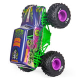 Monster Jam, Official Grave Digger Freestyle Force, Remote Control Car Indoor/Outdoor 12 Stunts, 1:15 Scale