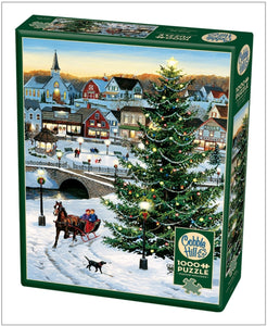 Cobble Hill 1000 Piece Village Tree Puzzle