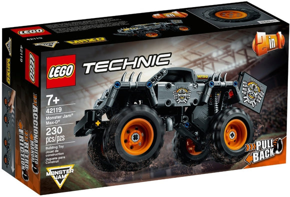 Lego Technic: 2 in 1 Pullback Monster Jam® Max-D®