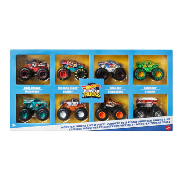 Hot Wheels ™ Monster Trucks Live 8-Pack