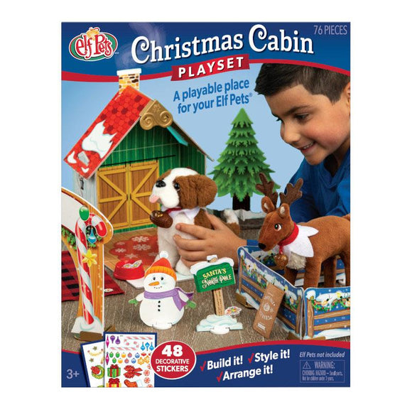 Elf on The Shelf: Elf Pets - Cozy Cabin Playset