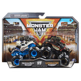 Monster Jam, 1:64 Scale Die-Cast Monster Trucks 2-Pack (Assorted)