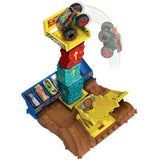 *** NEW FOR SPRING 2023 *** Hot Wheels Monster Trucks Arena Smashers Demo Derby Car Jump Challenge Playset With 1 Vehicle