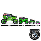 Monster Jam Official Mini Collectible Monster Trucks 5-Pack with 1 Mystery Truck, 1:87 Scale